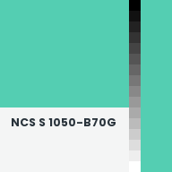 Color chip: NCS S 1050-B70G