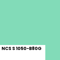 Color chip: NCS S 1050-B80G