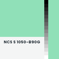 Color chip: NCS S 1050-B90G