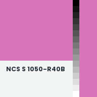 Color chip: NCS S 1050-R40B