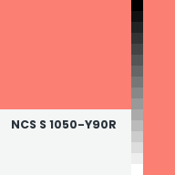 Color chip: NCS S 1050-Y90R