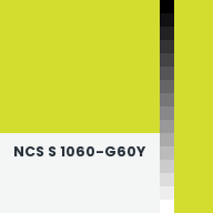 Color chip: NCS S 1060-G60Y