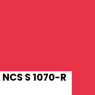 Color chip: NCS S 1070-R