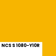 Color chip: NCS S 1080-Y10R