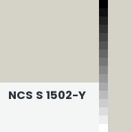 Color chip: NCS S 1502-Y
