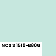 Color chip: NCS S 1510-B80G