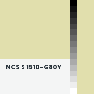 Color chip: NCS S 1510-G80Y