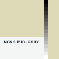 Color chip: NCS S 1510-G90Y