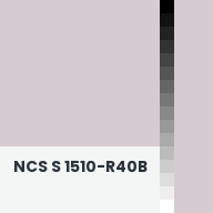 Color chip: NCS S 1510-R40B