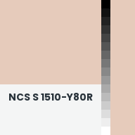 Color chip: NCS S 1510-Y80R