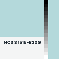 Color chip: NCS S 1515-B20G