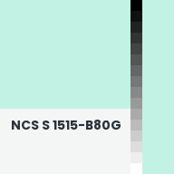 Color chip: NCS S 1515-B80G