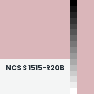 Color chip: NCS S 1515-R20B