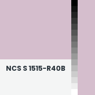 Color chip: NCS S 1515-R40B