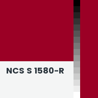 Color chip: NCS S 1580-R