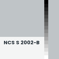 Color chip: NCS S 2002-B