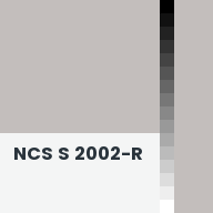 Color chip: NCS S 2002-R