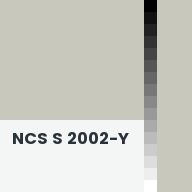 Color chip: NCS S 2002-Y