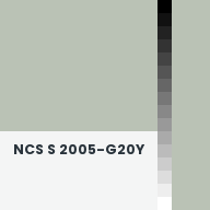 Color chip: NCS S 2005-G20Y