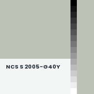 Color chip: NCS S 2005-G40Y