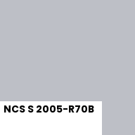 Color chip: NCS S 2005-R70B