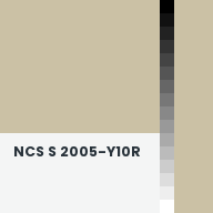 Color chip: NCS S 2005-Y10R