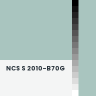 Color chip: NCS S 2010-B70G