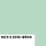 Color chip: NCS S 2010-B90G