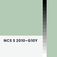 Color chip: NCS S 2010-G10Y