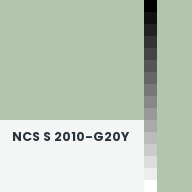 Color chip: NCS S 2010-G20Y