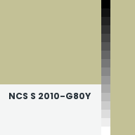 Color chip: NCS S 2010-G80Y
