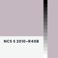 Color chip: NCS S 2010-R40B