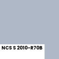 Color chip: NCS S 2010-R70B