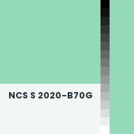 Color chip: NCS S 2020-B70G