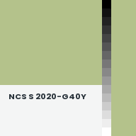 Color chip: NCS S 2020-G40Y