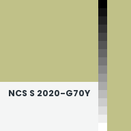Color chip: NCS S 2020-G70Y