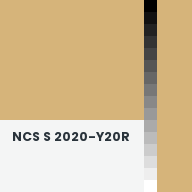 Color chip: NCS S 2020-Y20R
