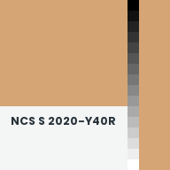 Color chip: NCS S 2020-Y40R