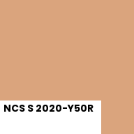 Color chip: NCS S 2020-Y50R
