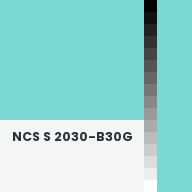 Color chip: NCS S 2030-B30G