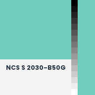 Color chip: NCS S 2030-B50G