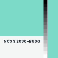 Color chip: NCS S 2030-B60G