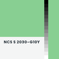 Color chip: NCS S 2030-G10Y