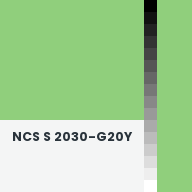 Color chip: NCS S 2030-G20Y