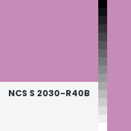 Color chip: NCS S 2030-R40B