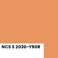 Color chip: NCS S 2030-Y50R