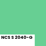 Color chip: NCS S 2040-G