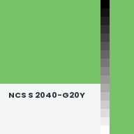 Color chip: NCS S 2040-G20Y