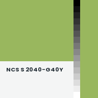 Color chip: NCS S 2040-G40Y