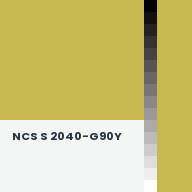 Color chip: NCS S 2040-G90Y